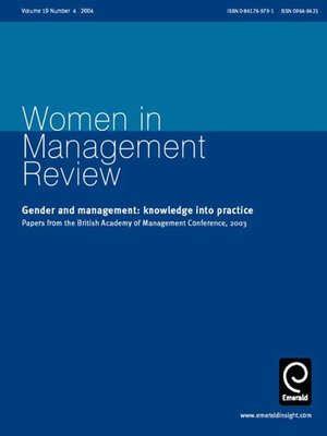 cover image of Women in Management Review, Volume 19, Issue 4